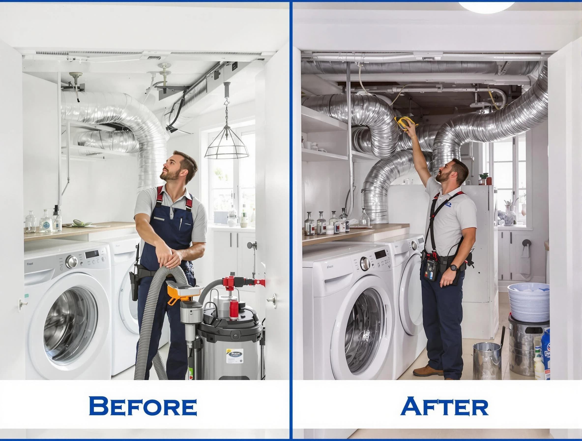 Expert gas dryer vent cleaning by Hoover Dryer Vent Cleaning in Hoover