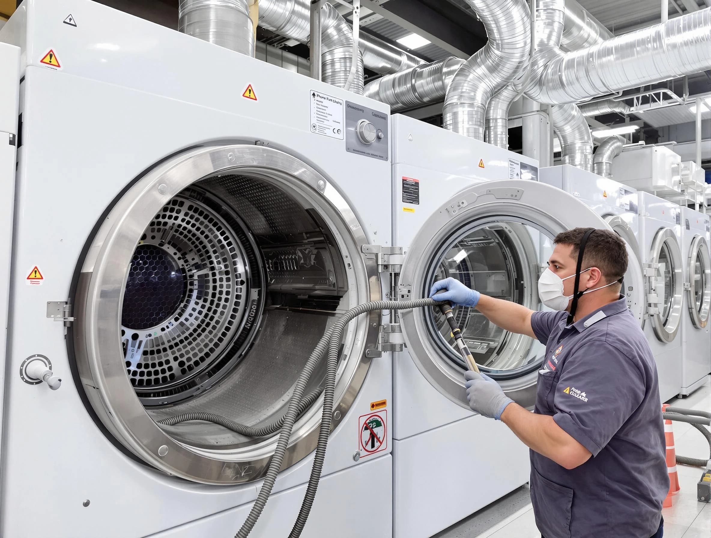 Industrial-grade dryer vent cleaning by Hoover Dryer Vent Cleaning in Hoover