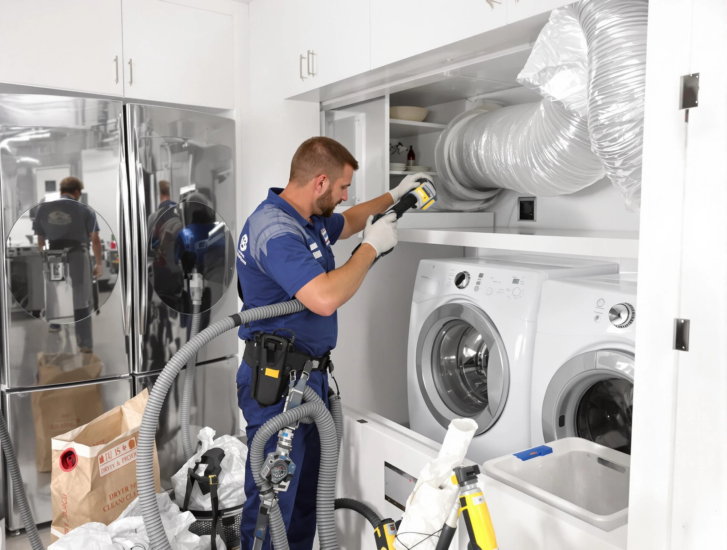 Professional duct cleaning by Hoover Dryer Vent Cleaning in Hoover