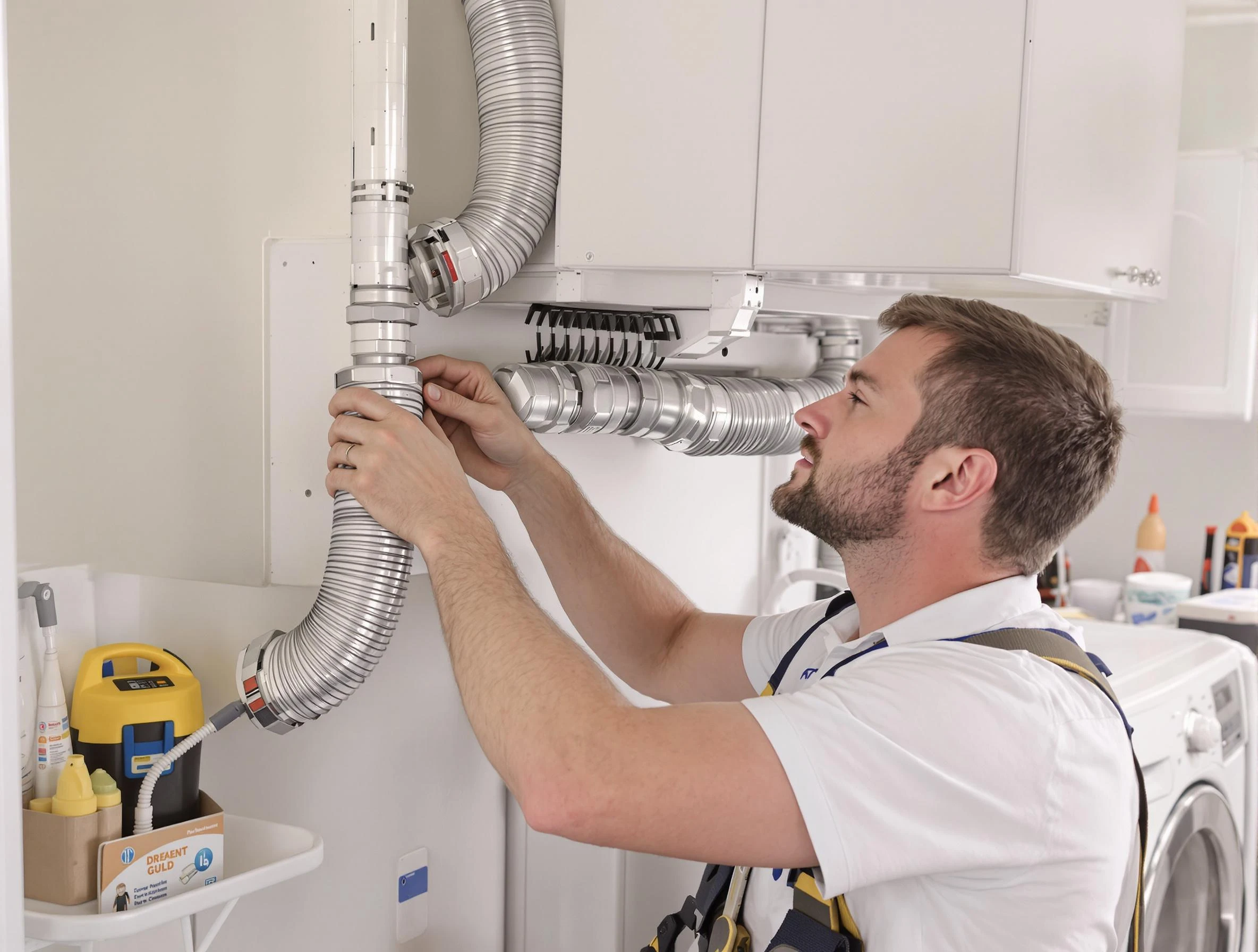 Professional dryer vent repair and installation by Hoover Dryer Vent Cleaning in Hoover