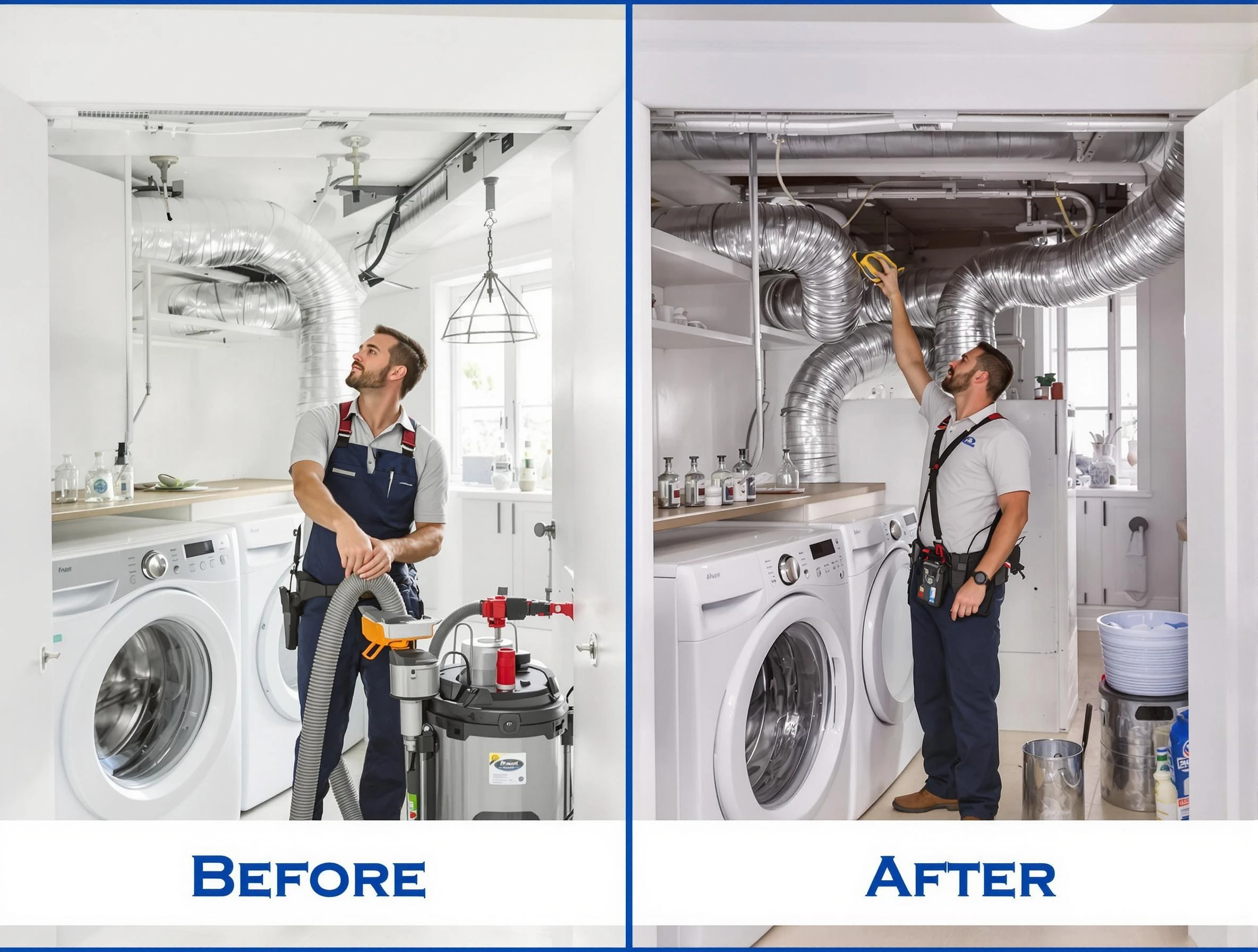 Expert gas dryer vent cleaning by Hoover Dryer Vent Cleaning in Hoover